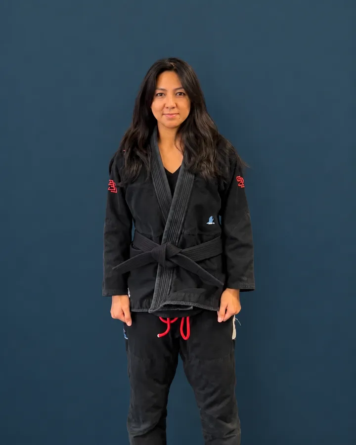 Professor Jen, Jiyu Brazilian Jiu-Jitsu instructor